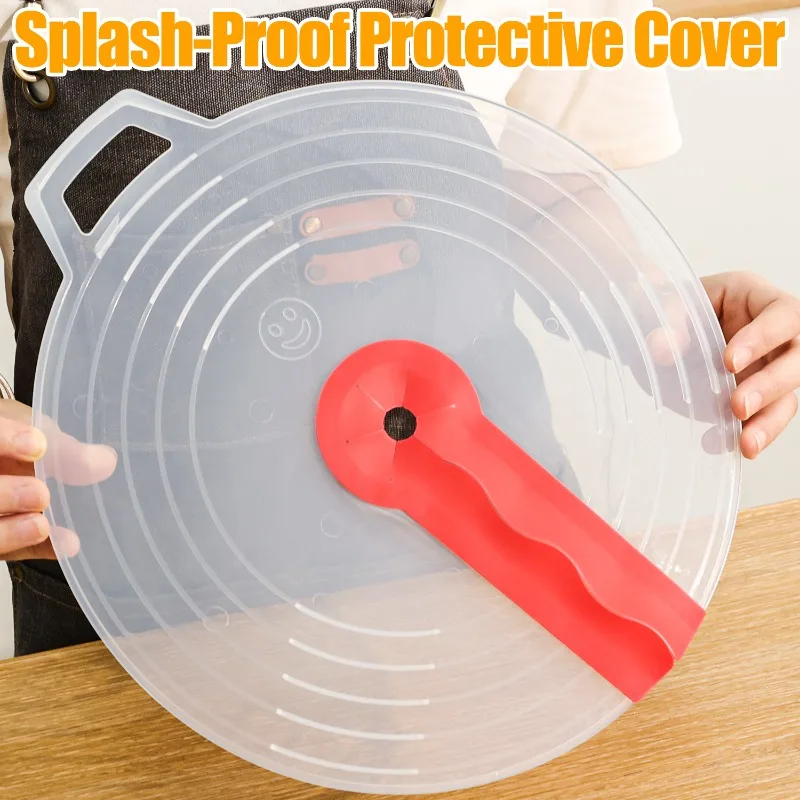 

Silicone Splash Guard Cover Anti Spill Egg Beater Lid with Center Hole Kitchen Baking Protection Cover Mixing Bowls Accessories