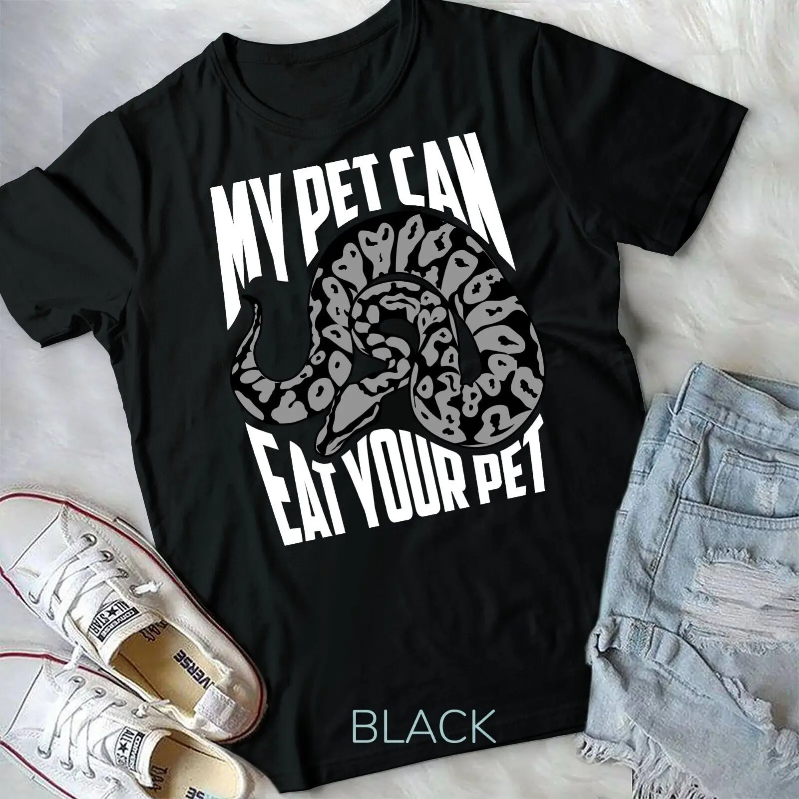 My Pet Can Eat Your Pet - Cute Reptile Lover Gift Unisex T-shirt