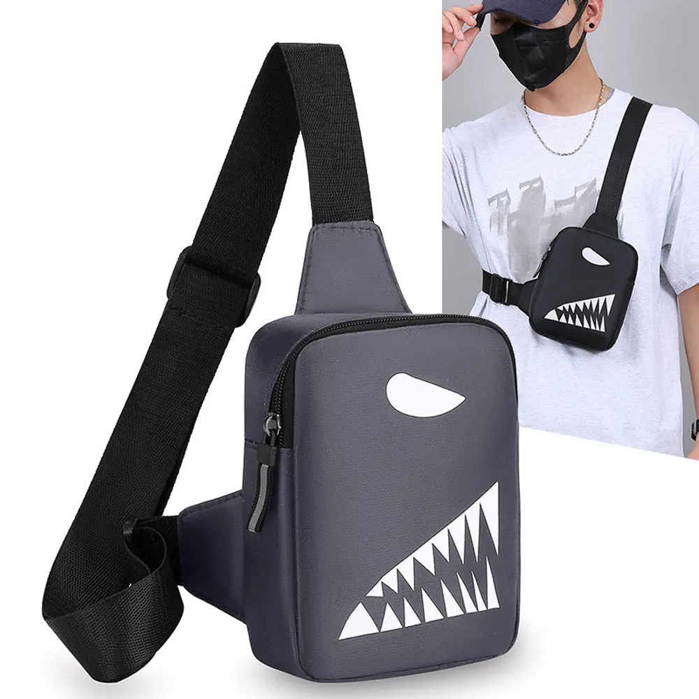 

Men's Chest Bag Women Casual Crossbody Pouch Outdoor Small Shoulder Pack AVA319