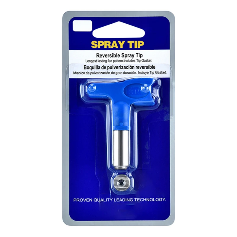 Untuk Pistol Semprot Cat Airless Tekanan Tinggi, Peralatan Rumah dan Taman, Nozzle Ujung Semprot Airless dengan Pelindung 7/8", Seri Ujung Semprot Airbrush