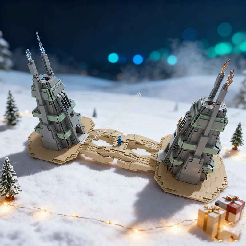 

1672pcs MOC Facing Worlds Unreal Tournament Gamesed Model Building Toy Blocks Creative Idea Christmas Gift Education Brick Kids