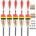 5pcs wooden 2in