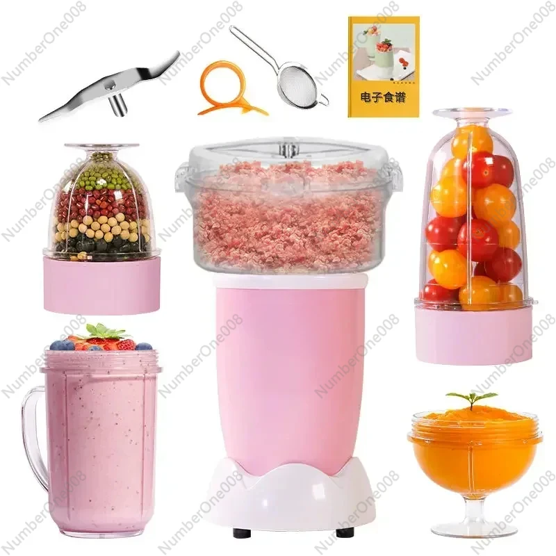 

Blender Kitchen Chopper Portable Stationary Blender For Smoothies Mixer Machine Electric Juicer Food Processor Multifunctional