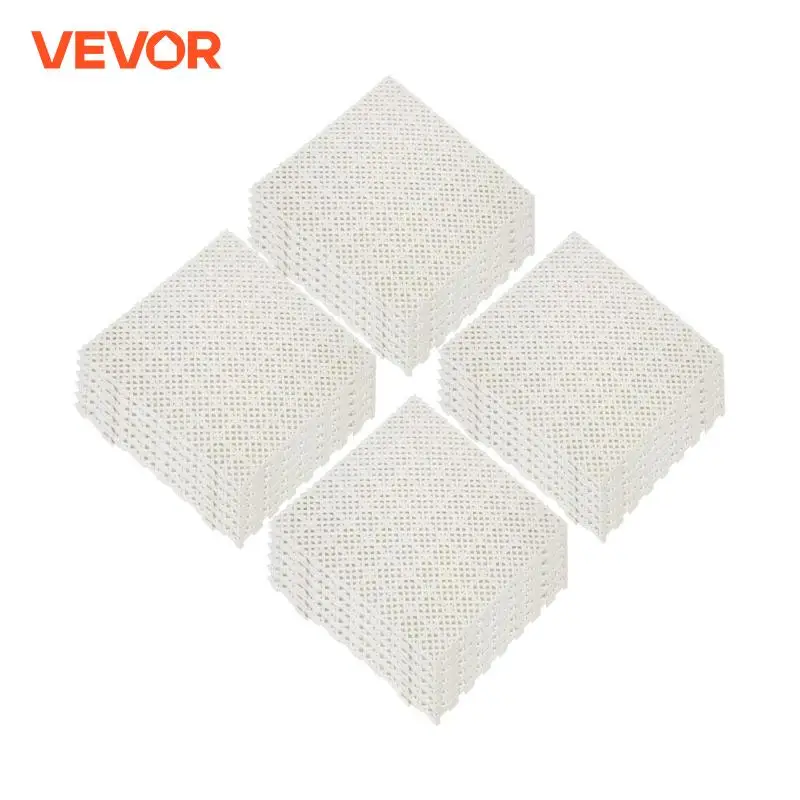 VEVOR 25PCS Bath Mats Non-slip Bathroom Carpet Interlocking PVC Area Rug For Kitchen Floor Mat Shower Room Carpet Toilet Footpad