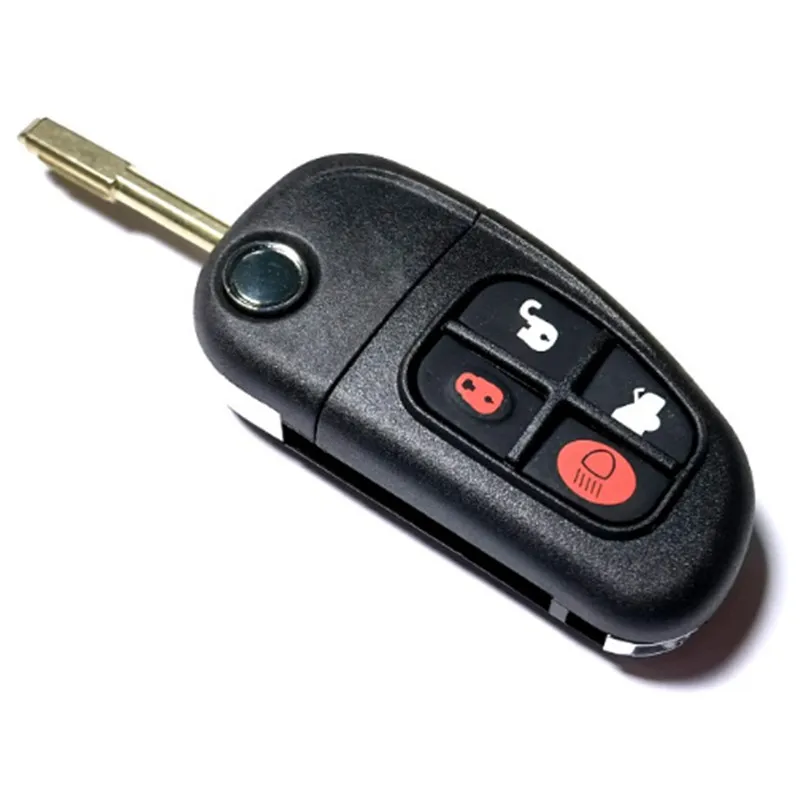 

Flip Auto Car Key Shell For Jaguar S-Type XJ XK XJ8 X-Type 2002-2008 XKR XF XK E Smart Remote Cover Pad Case FO21 Blade