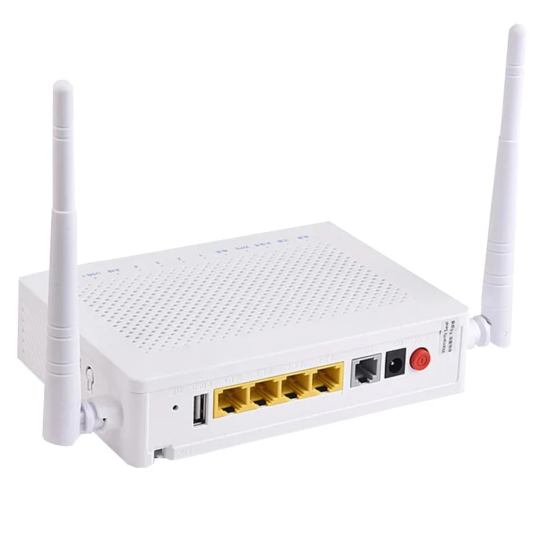 Modem à fibre optique, ElecF673AV9 Gigabit, GPON, ONU, 4GE, 1VOIP, 2.4G, 5G, bande de touristes, WiFi, FTTH, deuxième main, ONU, micrologiciel anglais ONT