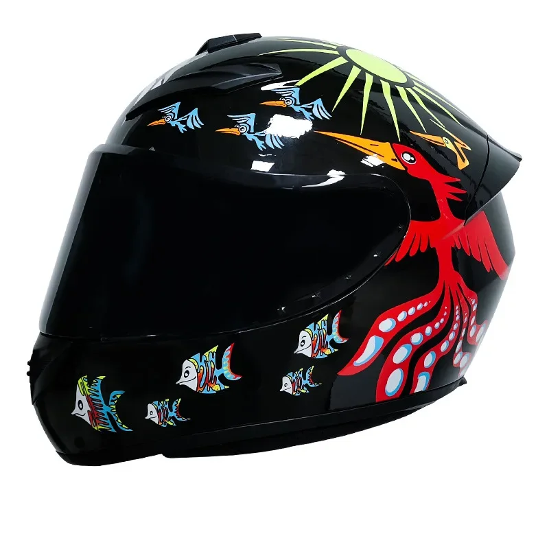 

Customized Ece Certified Helmets Motorcycles Custom Full Face Motor Cycle Helmet