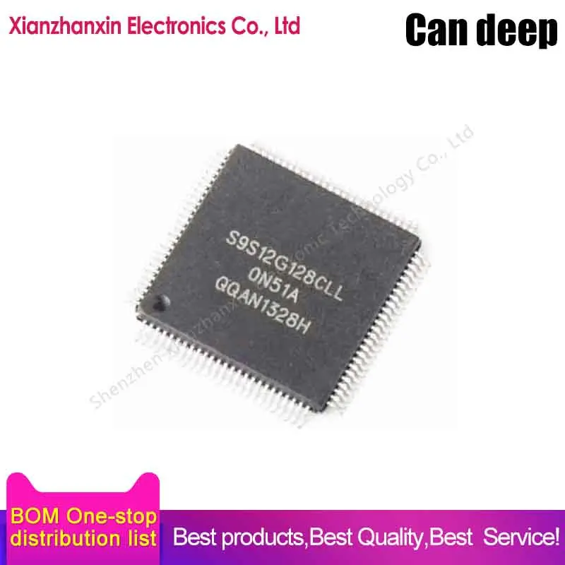 

1pcs/lot S9S12G128MLL S9S12G128F0MLL LQFP100 16-bit microcontroller