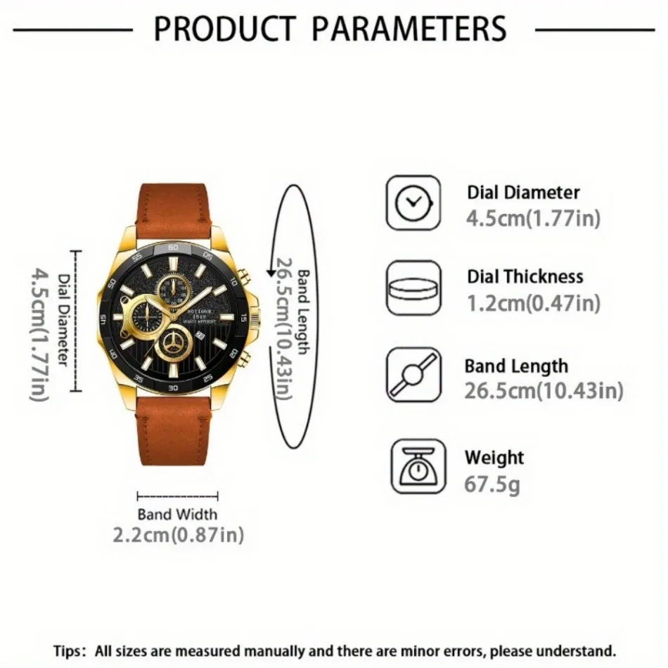 New Fashion Sports Men\'s Watch, Casual Calendar Men\'s Wrist Watch, Ideal Choice for Gifts