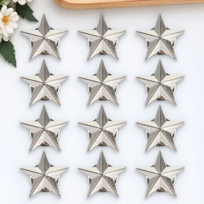 12 قطعة دبوس ستار موضة ستار تصنيف شارات بلينغ شارات الزخرفية ل ثوب معطف قبعة هدية عيد الاستقلال