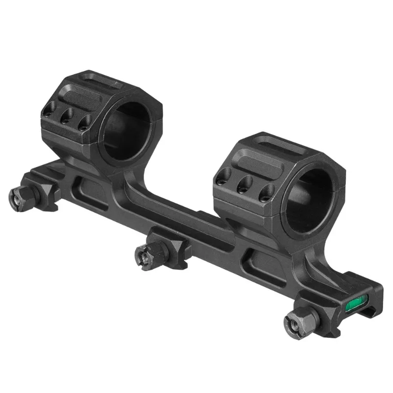 

Tactical Scope Mount GE 3 Screw Level One-piece - Black Clamp Optical Sights Rings Cantilever Riflescope Mounts