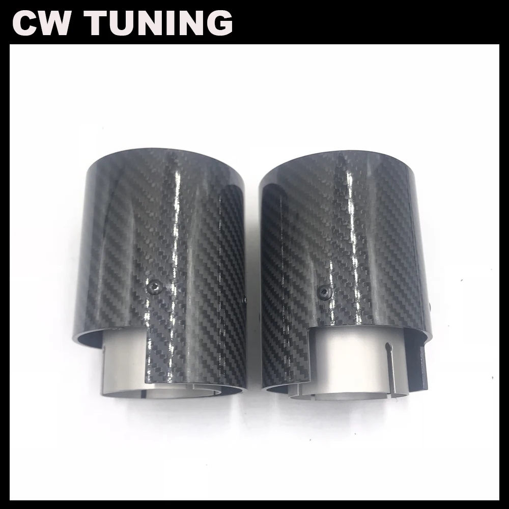 

M Performance Carbon Exhaust Tips For ///M F87 M2 M2C N55 F80 M3 F82 F83 M4 F90 M5 M135i M235i M335I M435I Muffler Nozzle Tails