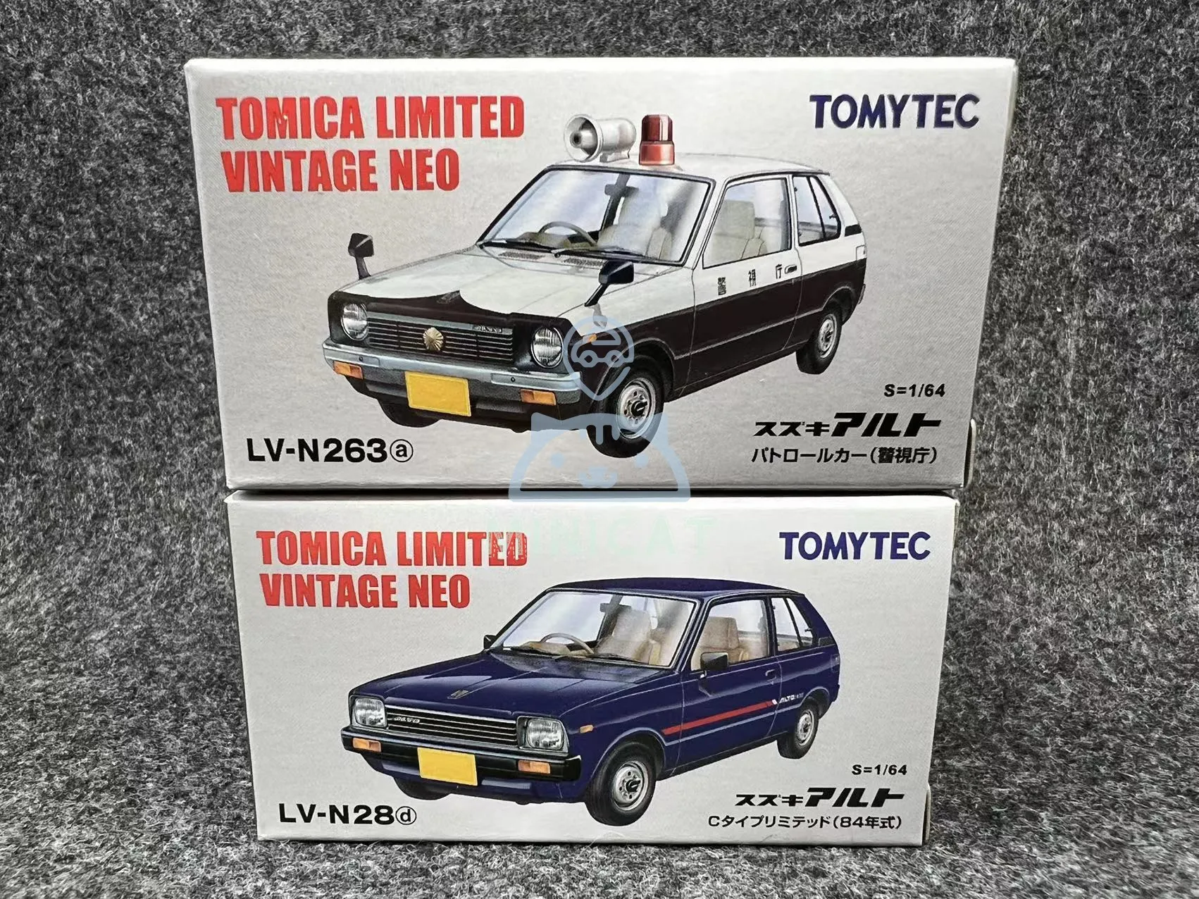 

1/64 TOMTEC Tomy Car TLV N28D/N263A Suzuki Alto C Type Police Limited JDM Limited Simulation Alloy Статическая модель автомобиля Игрушка в подарок