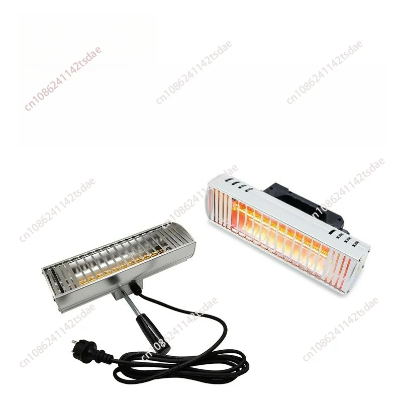 1000W Handheld Car Film Heat Detector Lamp, Short Wave High Temperature Heating Lamp For Window Tint Film Installation