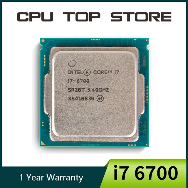 Used Core i7 6700 3.4GHz Quad-Core 65W CPU Processor LGA 1151