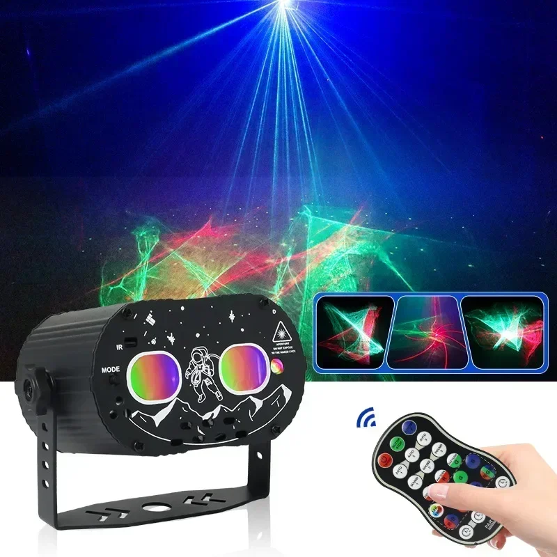 

New Dream Laser Projector Light Laser Lighs Creative Colorful Lamps Atmosphere Light DJ KTV Party Colorful Rotating Stage Lights