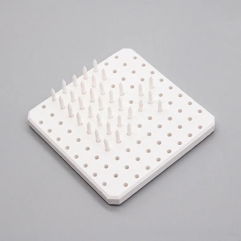 Pottery Anti-sticking Glaze Porous Refractory Mat Support Nail DIY Ceramic Electric Kiln Hanging Firing Full Glaze Support Tools