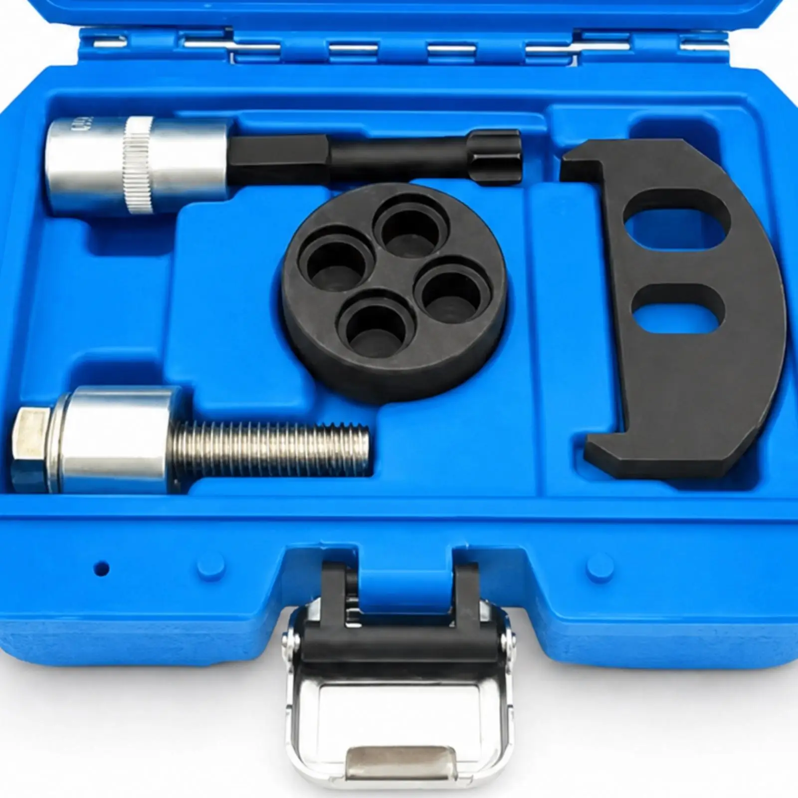 4 Piece Metal Car Engine Fixing Tool for German Motorcycle Shaft Rotation and Secure Locking in Auto Repair
