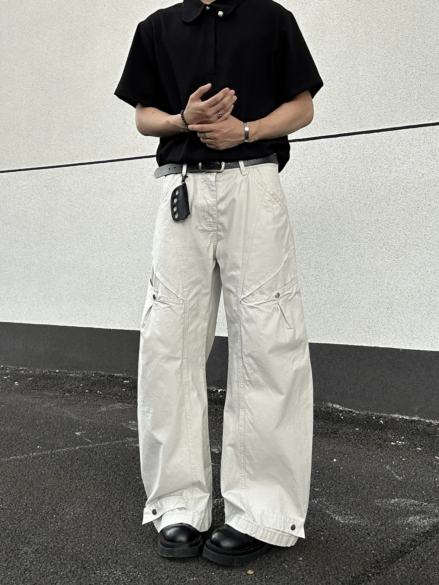 

Брюки EX American Vintage Knife Casual Pants CleanFit Straight Leg, широкие брюки, рабочая одежда, молодежная мода, хлопок