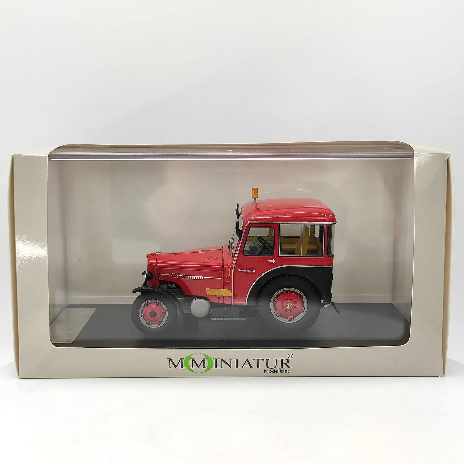 MOMINIATUR 1/32 مقياس هيمان D800 الراتنج جرار نموذج تحصيل لعبة هدية تذكارية عرض حلية #6