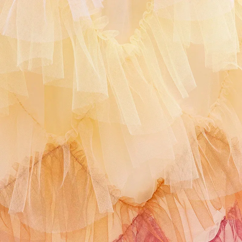 Movie Hunger Game Cosplay Costume for Girls Lucy Gray Baird Carnival Halloween Prom Disguise Outfits Evening Party Girl Dresses