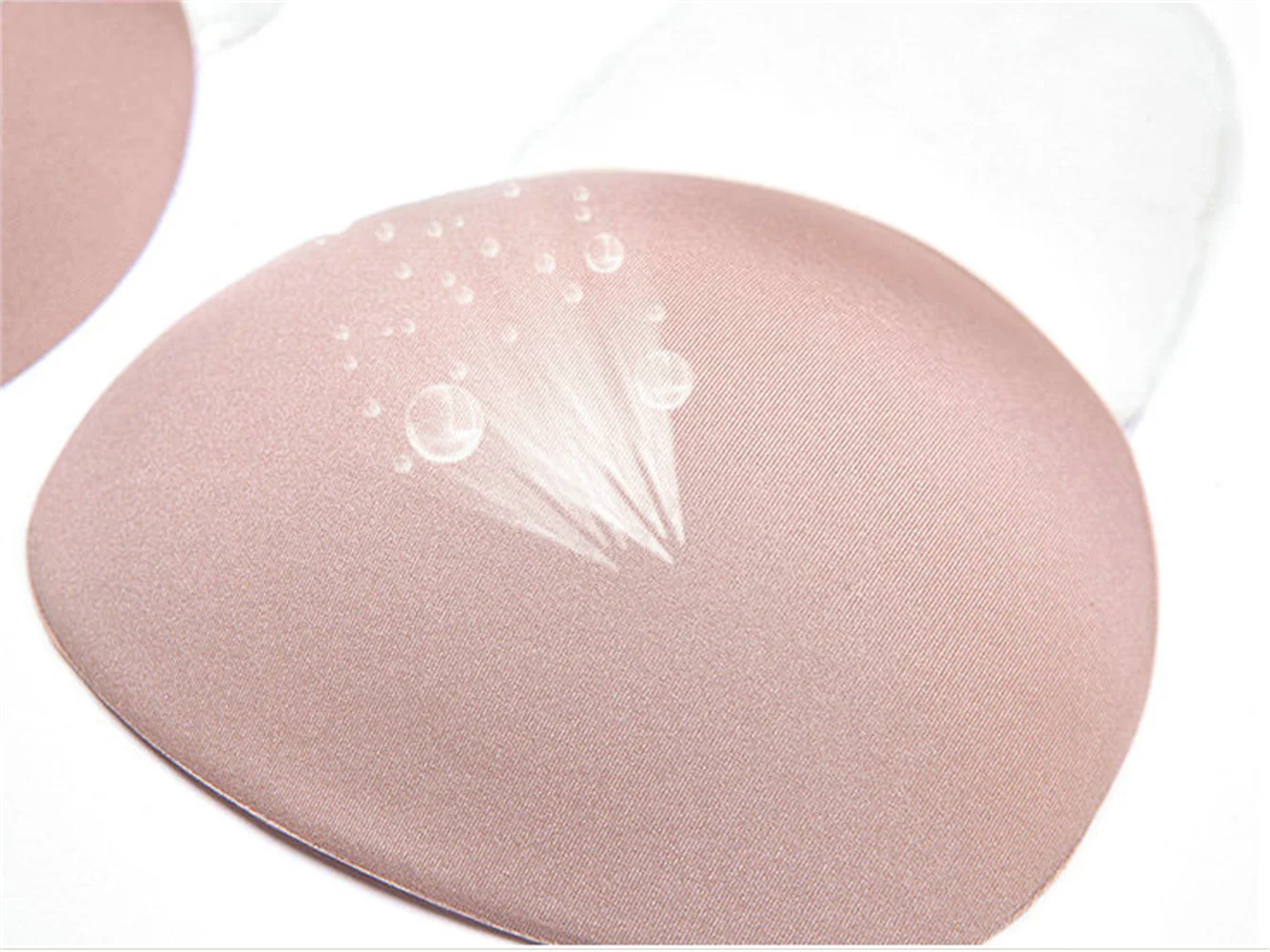 Women Push Up Bras Self Adhesive Silicone Strapless Invisible Bra Reusable Sticky Breast Lift Tape Round Nipple Cover Bra Pads