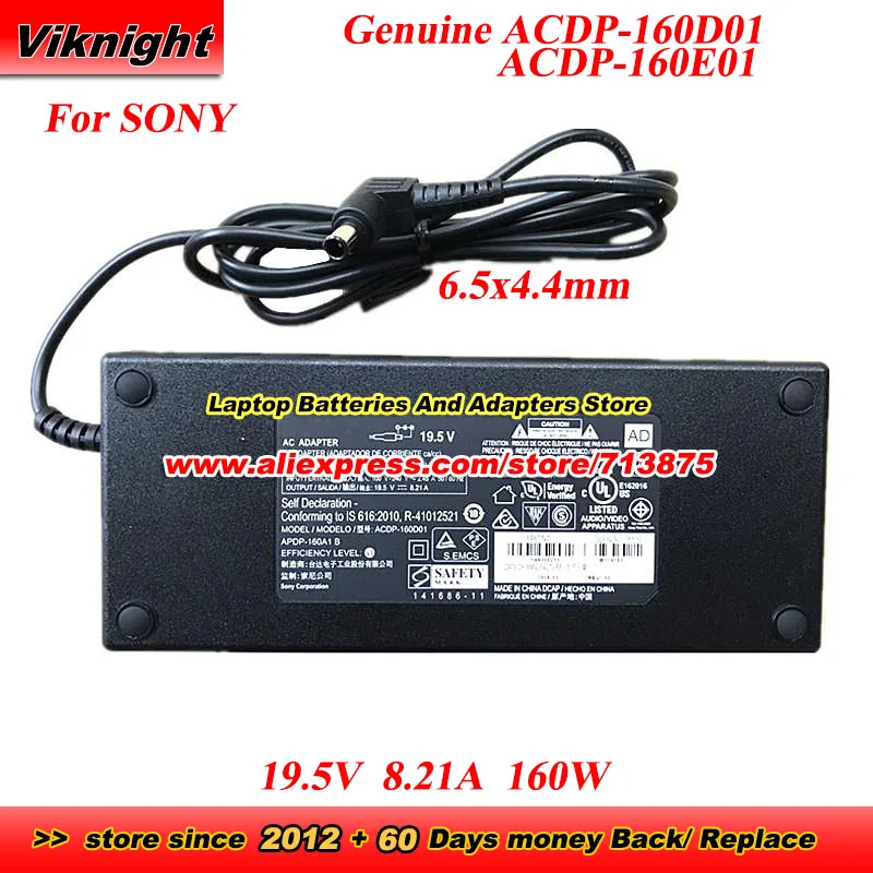 Genuine ACDP-160E01 AC Adapter ACDP-160D01 19.5V 8.21A 160W for SONY KD-50SD8005 KDL-43W950D ACDP-160A1B ACDP-160A1A ACDP-160D02