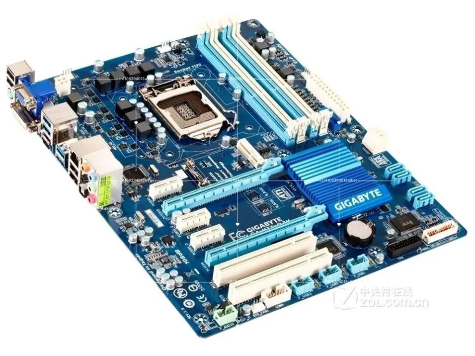 Placa-Mãe GA-Z77-D3H Z77 Usada 100% Testada 32GB LGA 1155 DDR3 ATX