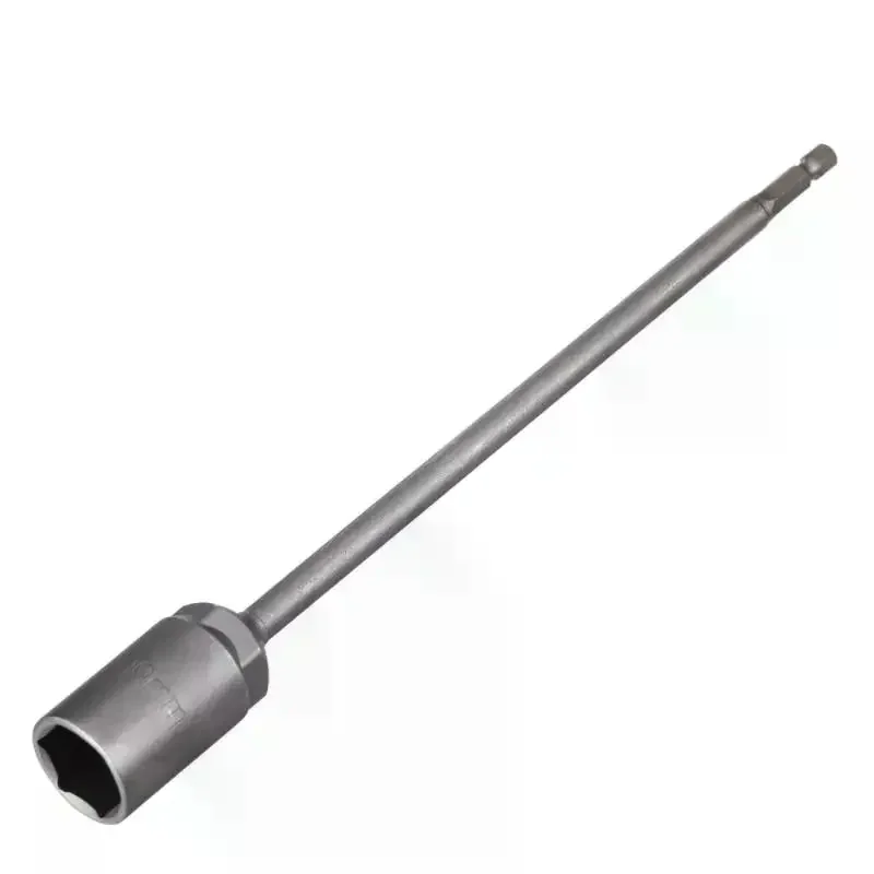Long Hexagonal Socket Wrench Non-slip Grip Extended Design Rustproof for RV Repair Automotive Maintenance Garage