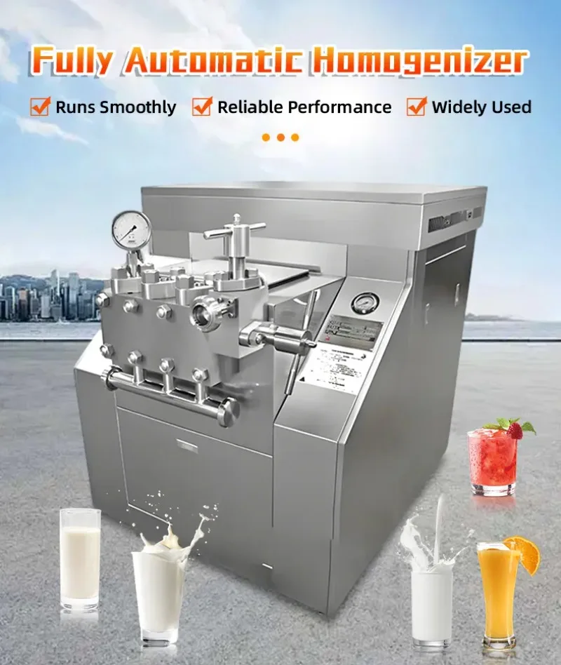 Energy Saving Easy Operation Cleaning Pasteurizer and Homogenizer