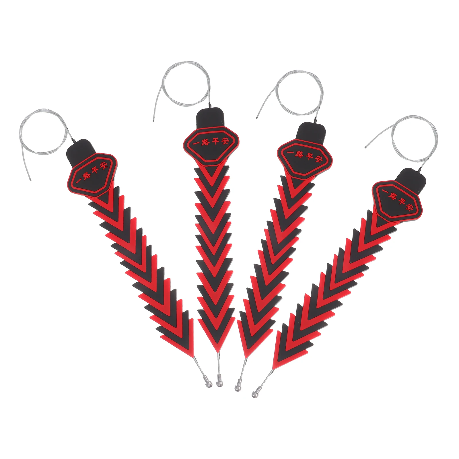 

4 Pcs Car Static Belt Anti Grounding Wire Auto Strip Strap Anti-static Hanging Strips for Cars Automobile Electricity
