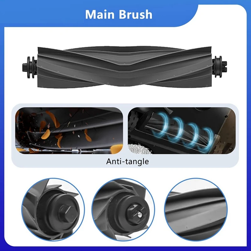 M14K-Replacement Part For Dreame X40 Ultra/L40 Ultra/X40 Master Vacuum Cleaner Main Side Brush Hepa Filter Mop Pad Dust Bags