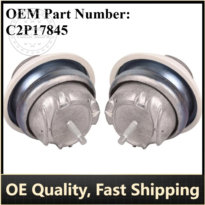 

P/N: C2P17845 - 2PCS L + R Engine Mount for Jaguar XF, XJ 4.2L, 5.0L