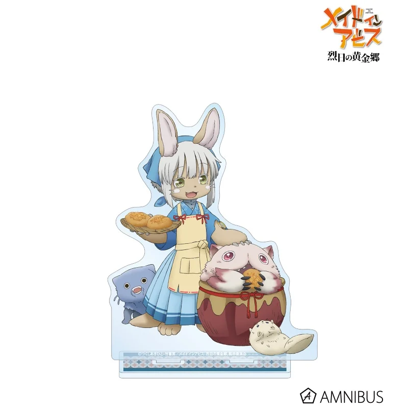 Vueko Faputa Irumyuui Wazukyan Riko Nanachi Acrylic Figure Stand Doll Anime Made in Abyss Model Plate Cosplay Toys 15cm
