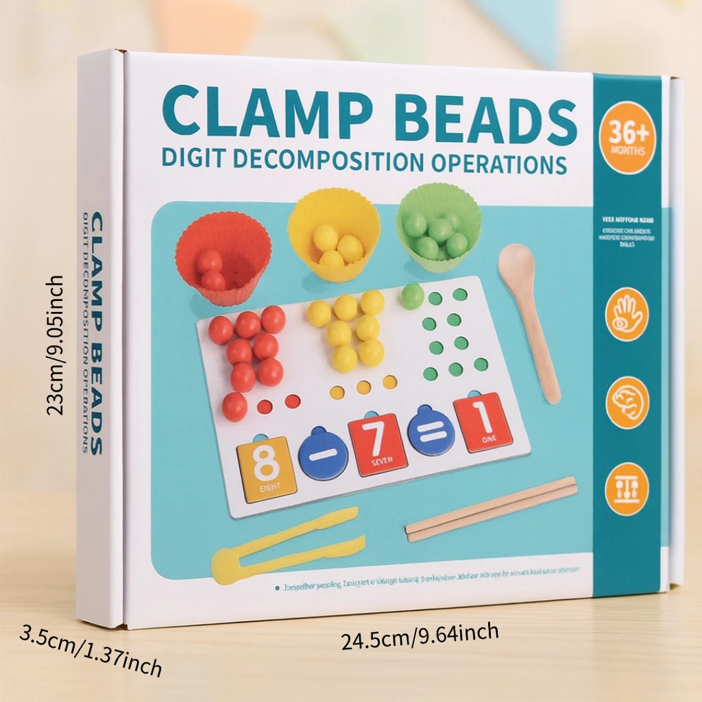 لعبة التوتير بالخرز، لعبة تحلل الأرقام، التعرف على الألوان والأرقام، مهارات إضافة وطرح الرياضيات وتدريبات التنسيق بين اليد والعين، تشتيت التفكير الرياضي للأطفال، ألعاب تعليمية لأعياد الميلاد والكريسماس للبنين والبنات