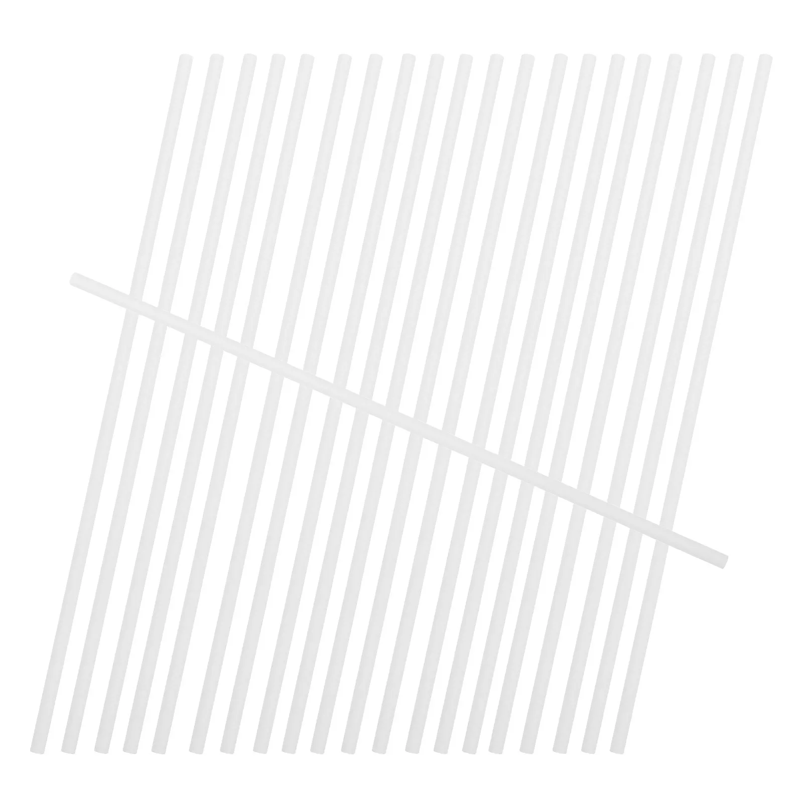100Pcs Food Safe Paper Lollipop Sticks Bulk Candy Making Bars for DIY Treats Cake Toppers Marshmallow Sticks Sugar Crafts