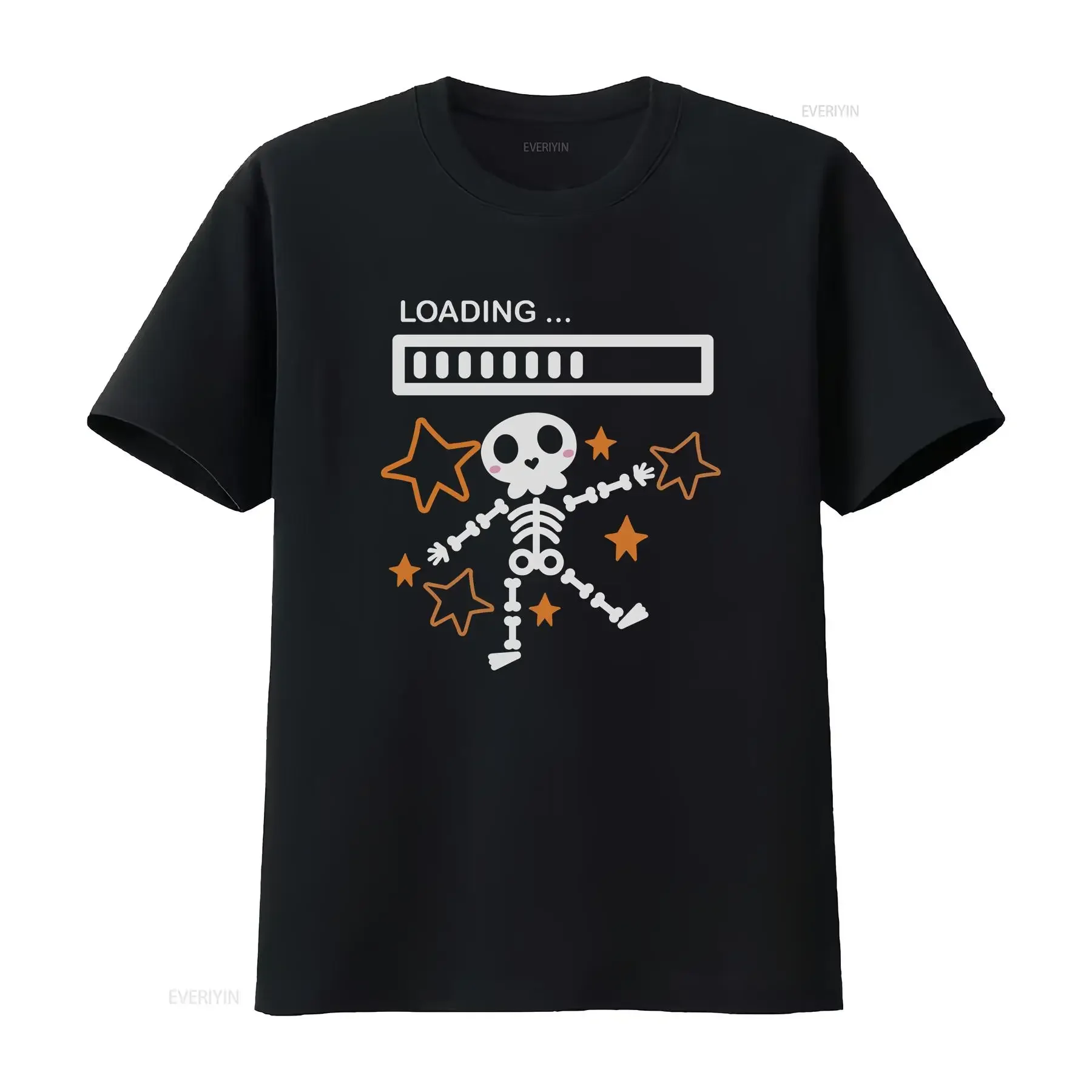 Loading Skeleton Baby T Shirt Halloween Maternity Pregnancy Announcement Costume vintage Washed homme Unisex streetwear