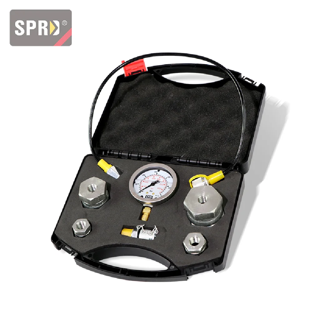 breaker hammer pressure gauge excavator test kit 60MPA