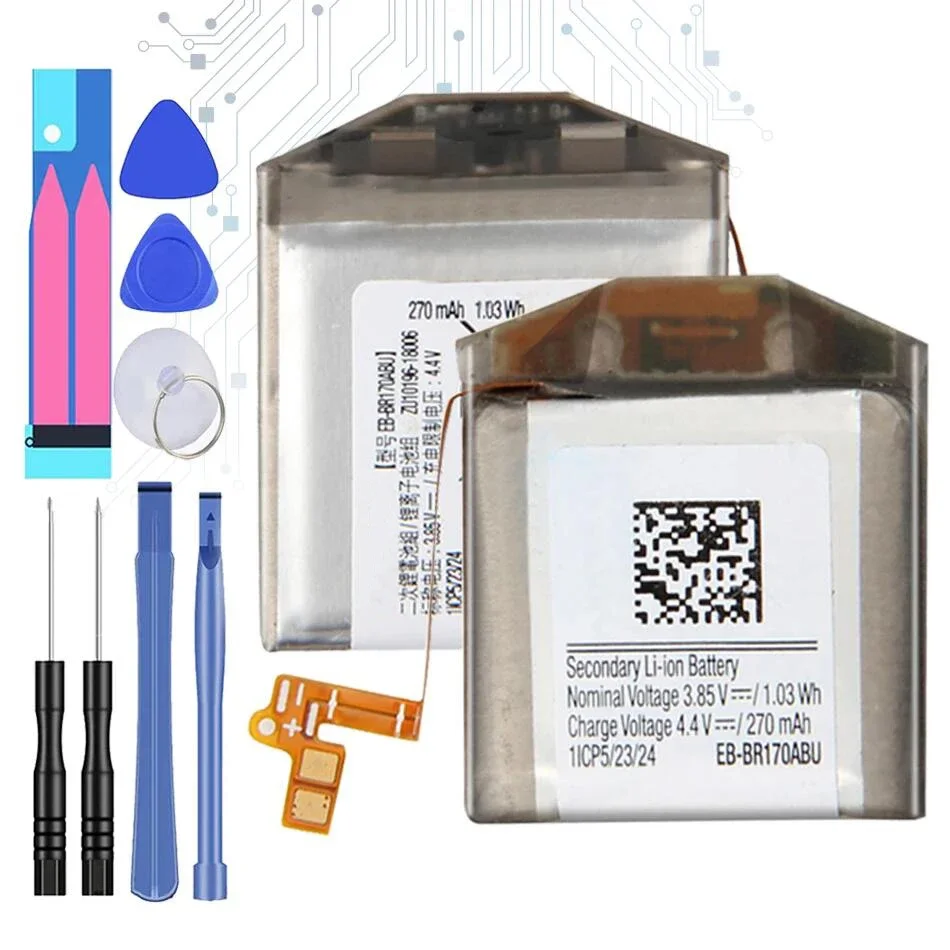 

Watch Battery EB-BR170ABU 270mAh For Samsung Galaxy Buds Plus EP-QR170 EB-BR170 SM-R170 Br170