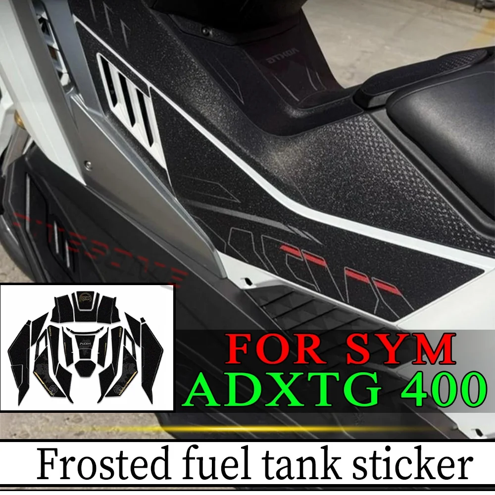 For Fit SYM ADXTG 400 Anti-Slip Wear-Resistant And Scratch-Resistant Fuel Tank Sticker
