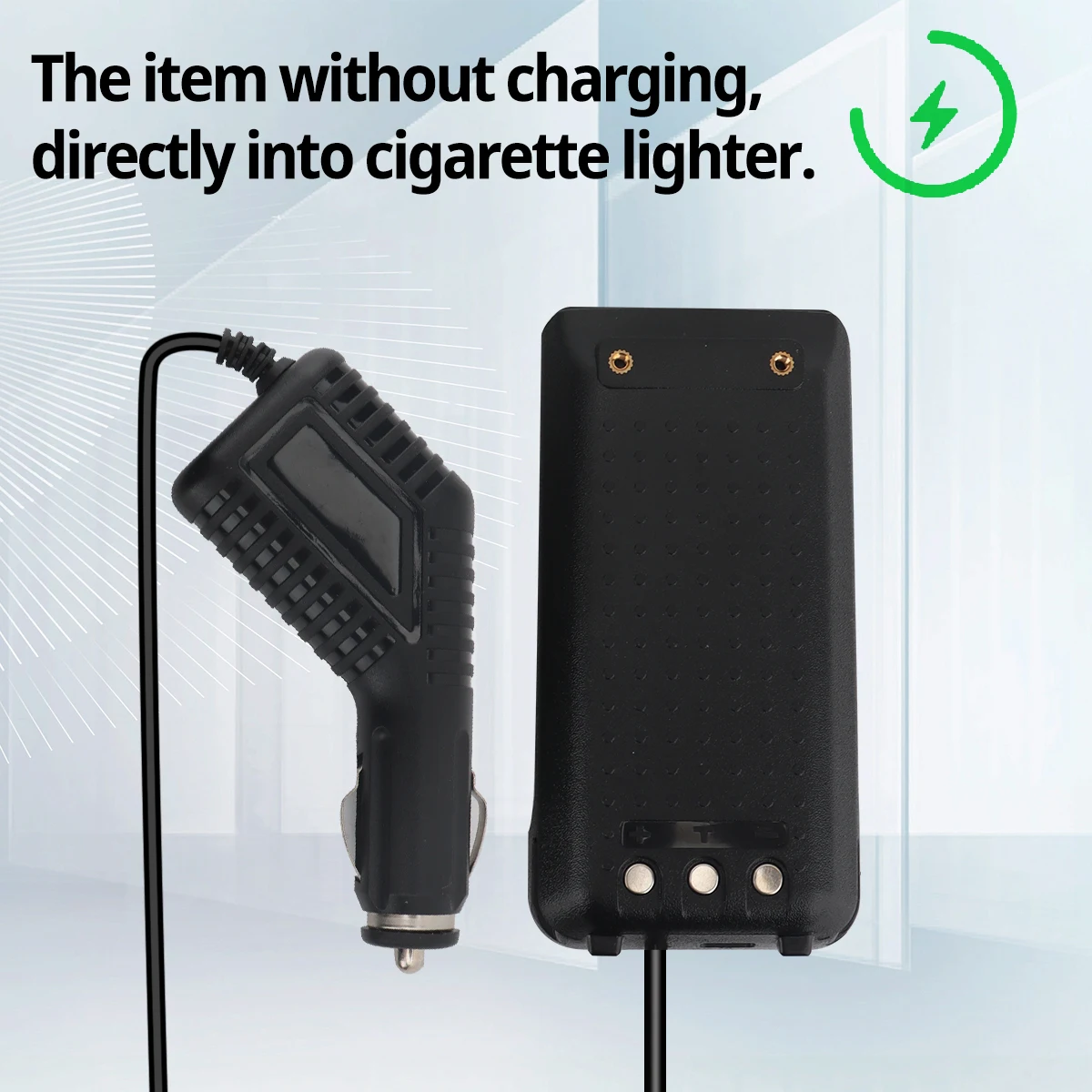 Baofeng-UV-13プロバッテリーエリミネーター、トランシーバー、車の充電器、双方向ラジオ、12v、M-13プロ