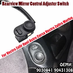 New Rear View Mirror Adjustment Control Switch 9030841 90431308 For Opel General Motor Astra Corsa Vectra Zafira Merlva