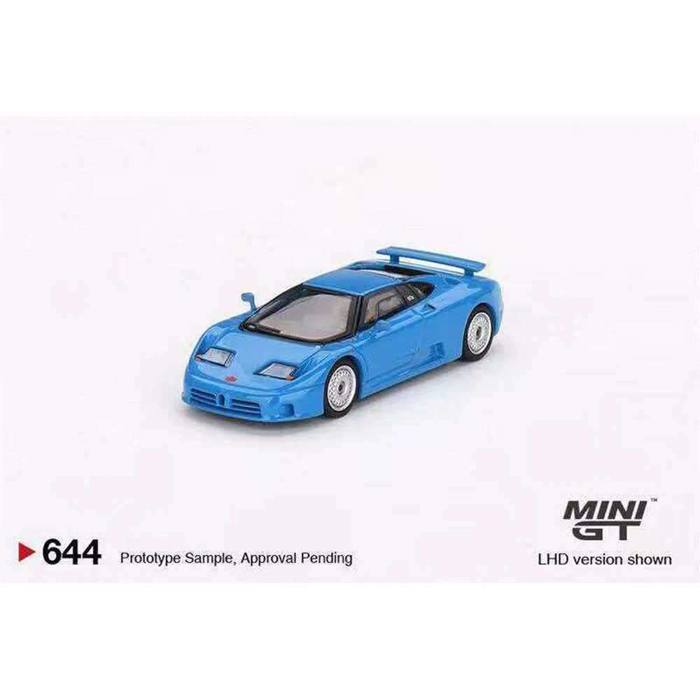 

MINIGT 1/64 EB110 GT Blue Alloy Diecast Model Car Simulation Toy Collection Vehicle Gift for Adults In Stock