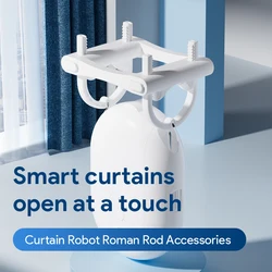smart curtain opener Zigbee/BL Smart Curtain robot Motor Roman Rod Rail Automatic Curtain Electric Curtain robot Remote Control