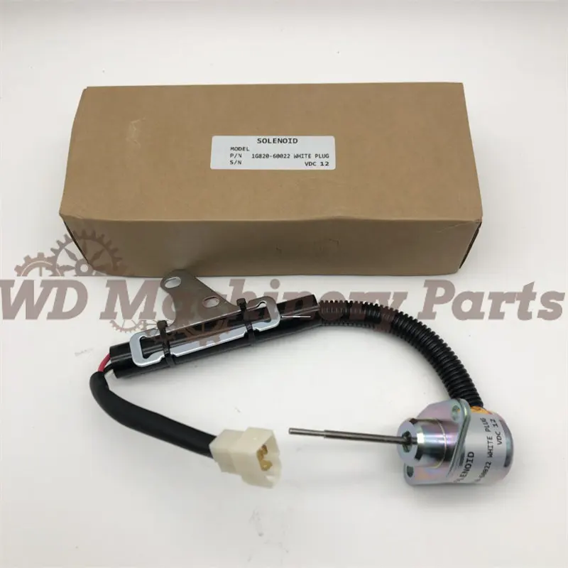 1503ES-12A5SUC9SLC24 12V Fuel Shut Off Solenoid 1G820-60022 SA-5156-12 For Kubota Engine