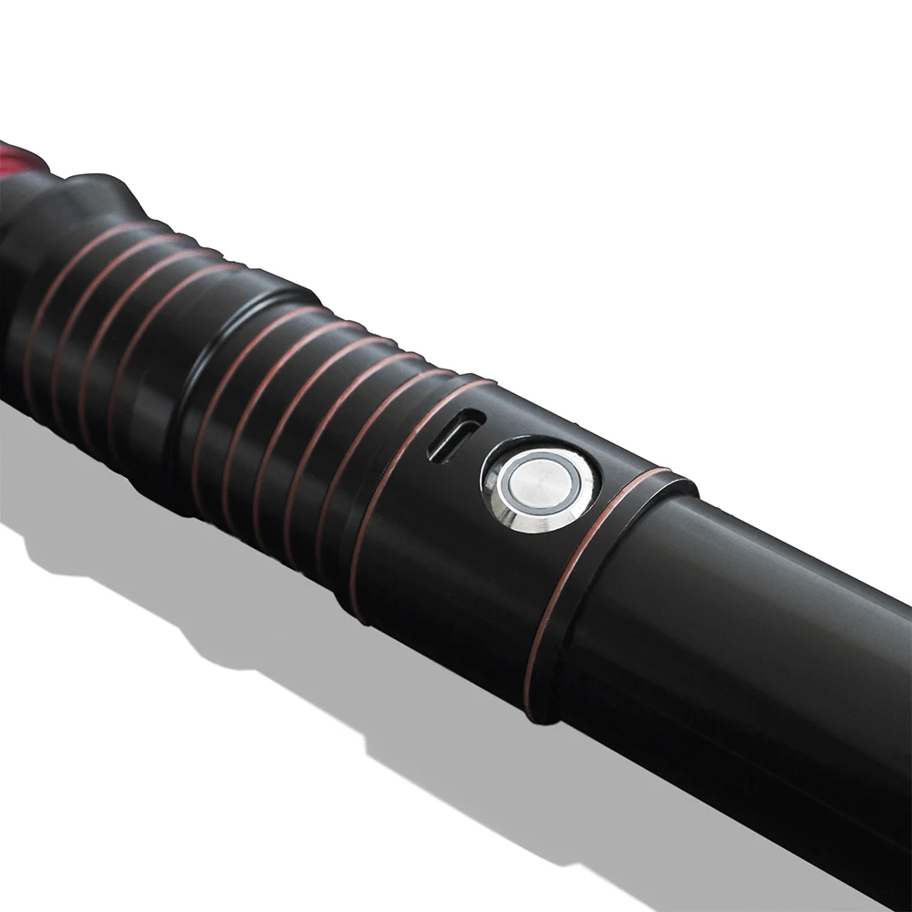 YDDsaber revan Lightsaber RGB plating handle 15 color change 17 sound font Force Blaster Flash on Clash Heavy Duel Laser Sword