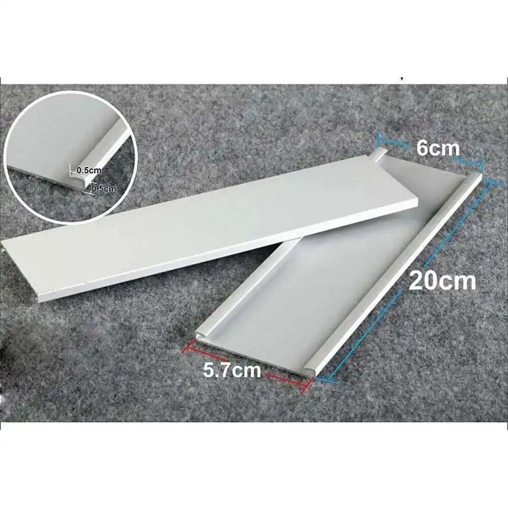 Aluminum Alloy Label Frame Slot Partition Office Screen Name Card Display Card Frame Holder Display Metal Sign Holder