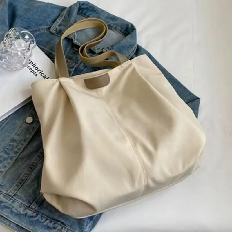 

Large Capacity Tote Bag Casual Student Shoulder Bag Fashion Shopping Handbag