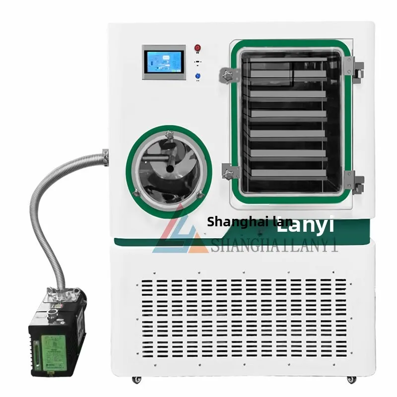 

1-метровая вакуумная сушилка In-situ с квадратной камерой, сушилка для прямого вакуумного замораживания, небольшая сушилка для замораживания