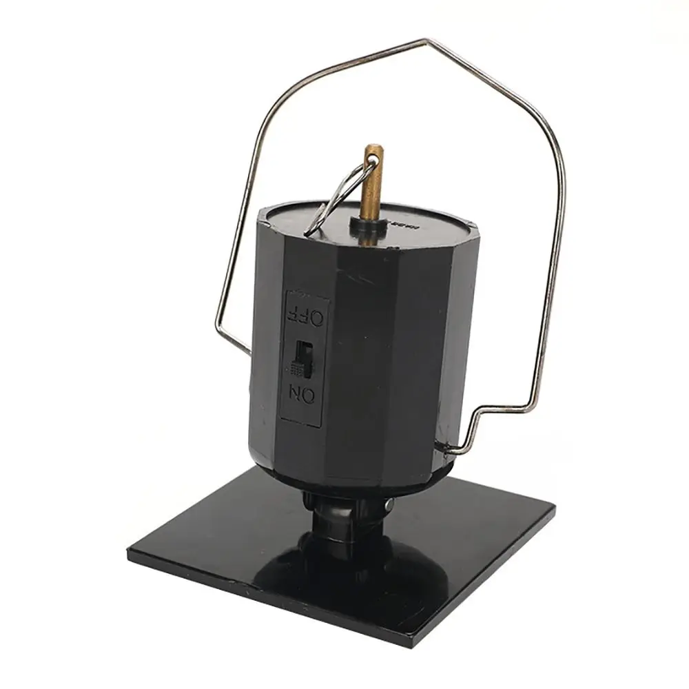 

Easy Installation Black Wind Spinner Solar Motor Solar Powered With Hook Solar Rotating Motor Versatile Plastic Wind Chime Motor